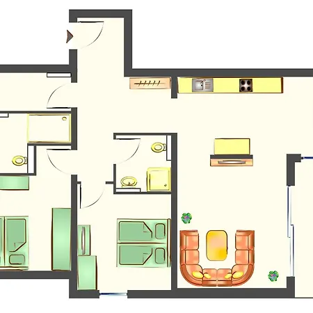 An Der Haffkueste Haffzauber Apartment *