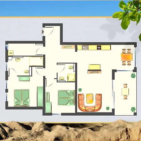 An Der Haffkueste Haffzauber Apartamento Garz (Usedom)